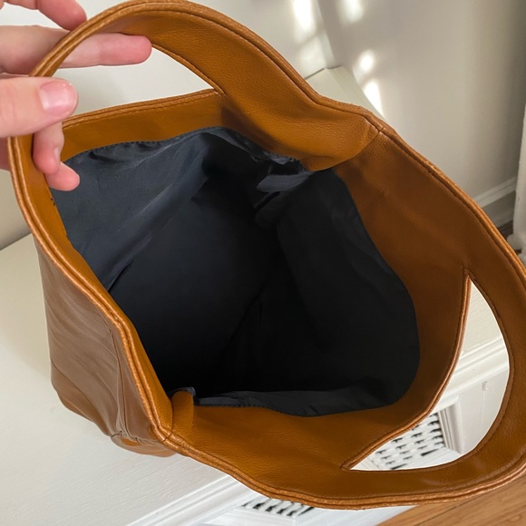 Pouch soft bag clutch vegan leather - Picture 2 of 4